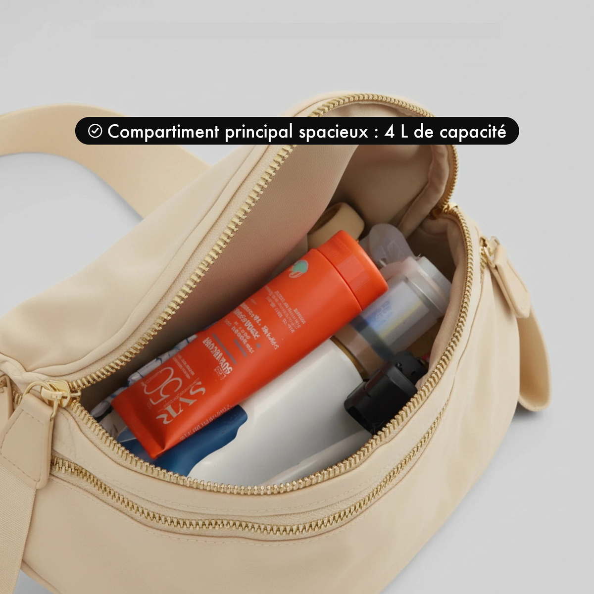 Kit Élégance Beige Uni - capacité 4 L