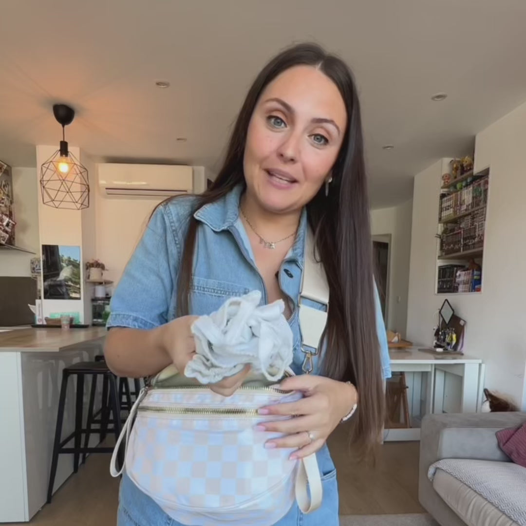 Lunelle La Spacieuse - ce qu'il y a dans le sac